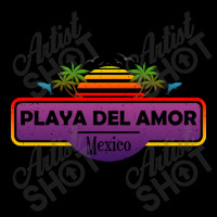 Playa Del Amor Beach Mexico Palm Trees Sunset Summer Gift Gift Long Sleeve Shirts | Artistshot