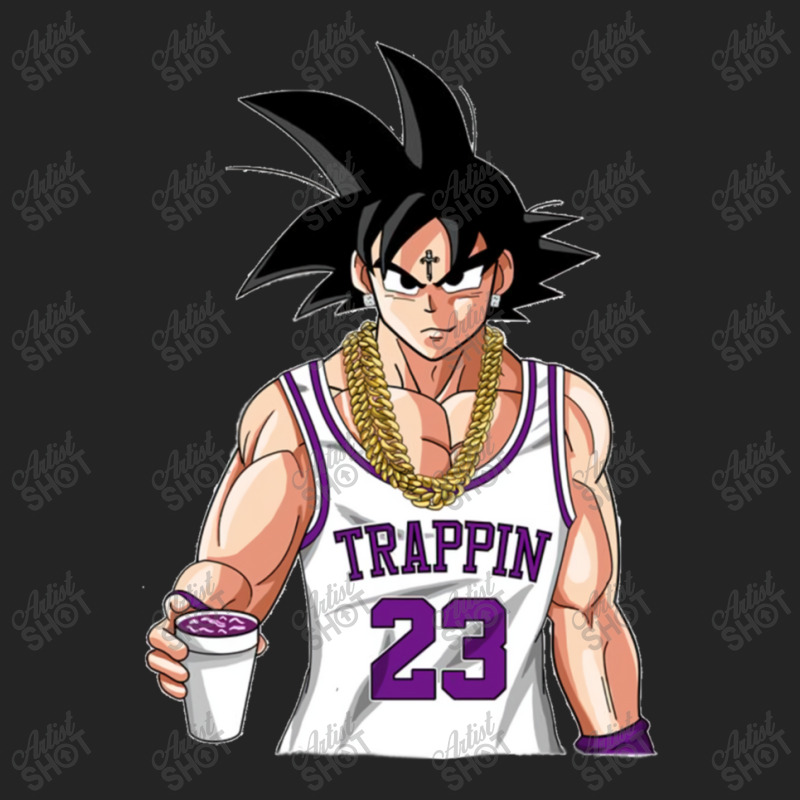 Trap Goku 3/4 Sleeve Shirt | Artistshot