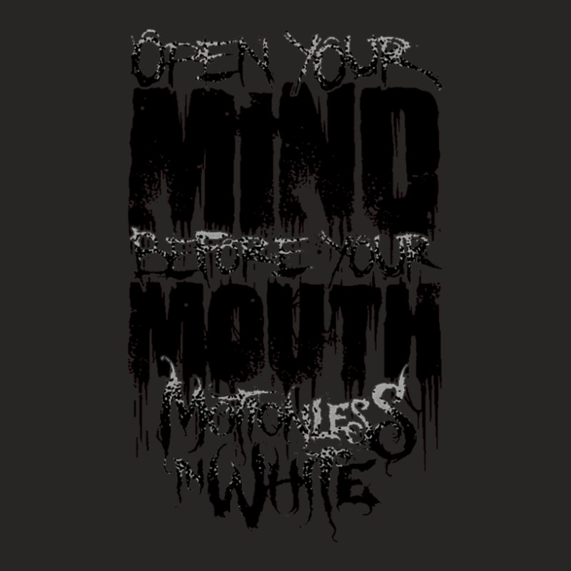 Motionless In White Immaculate Misconception Ladies Fitted T-Shirt by MichaelTatum | Artistshot