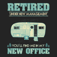 Retirement Camping Rv Caravan Retiree New Office 3/4 Sleeve Shirt | Artistshot