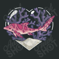 Mince, The Leopard Shark   Kawaii Shark Women's Triblend Scoop T-shirt | Artistshot