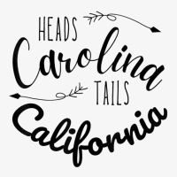 Heads Carolina Tail California Western Summer Beach Paradise Ladies Fitted T-shirt | Artistshot