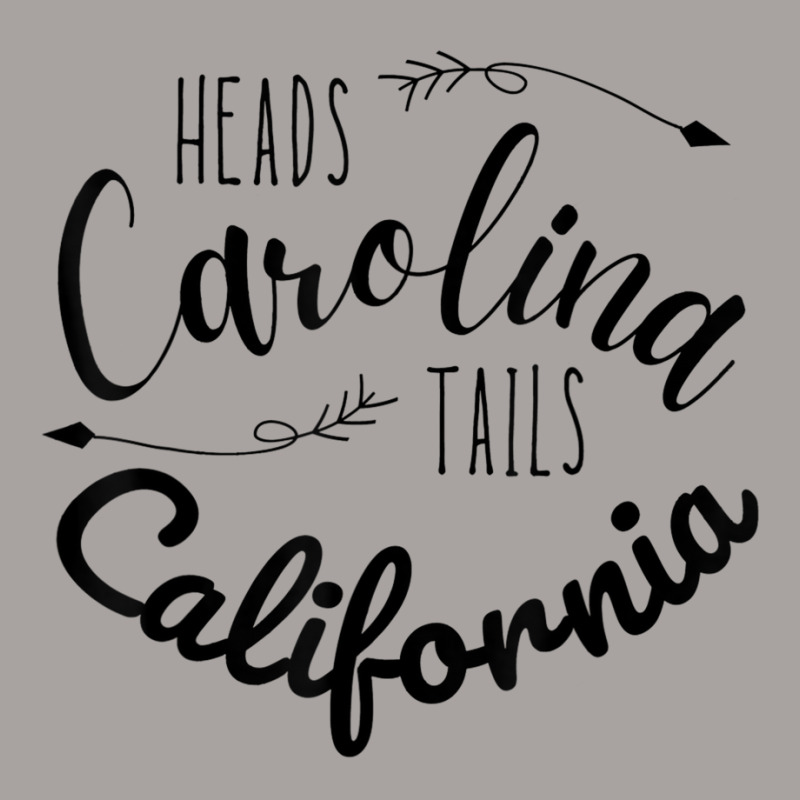 Heads Carolina Tail California Western Summer Beach Paradise Racerback Tank | Artistshot