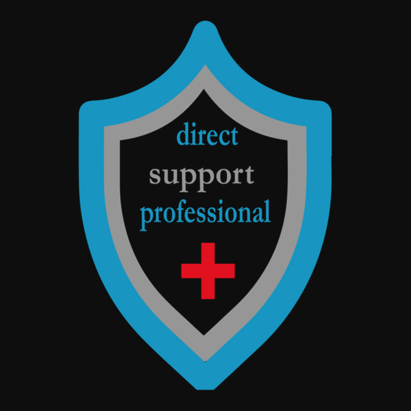 Direct Support Professional167 Crop Top by ALLENSTEPHENS | Artistshot