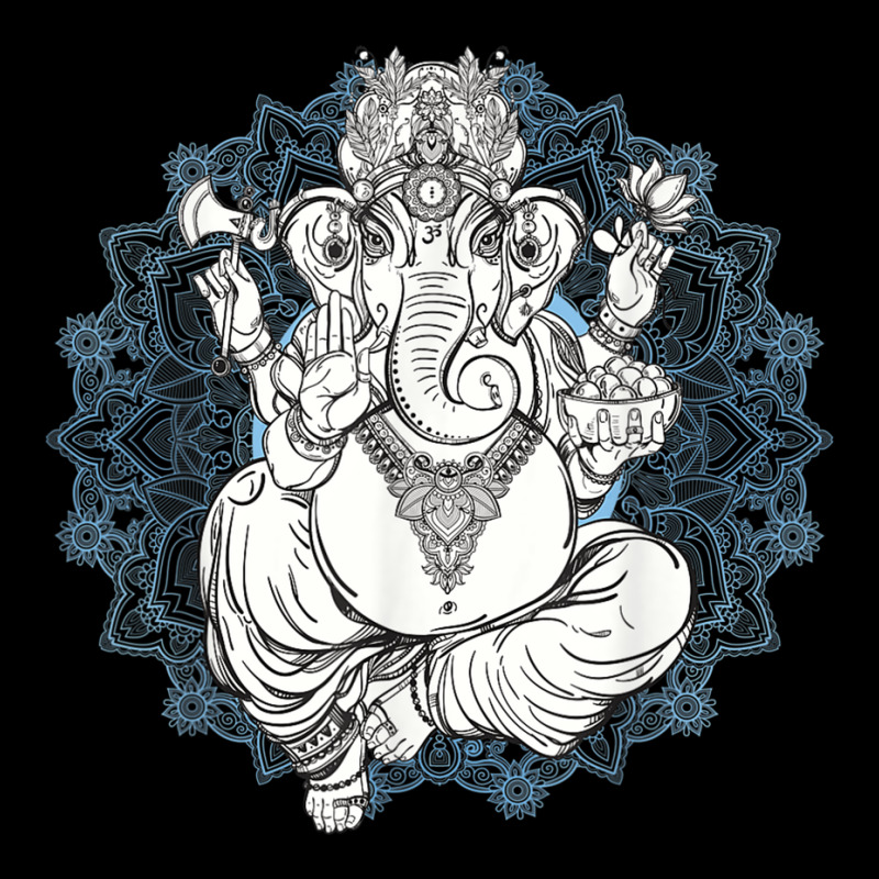 Hindu Elephant God Ganesha Oriental India Henna Tee Kids Cap | Artistshot