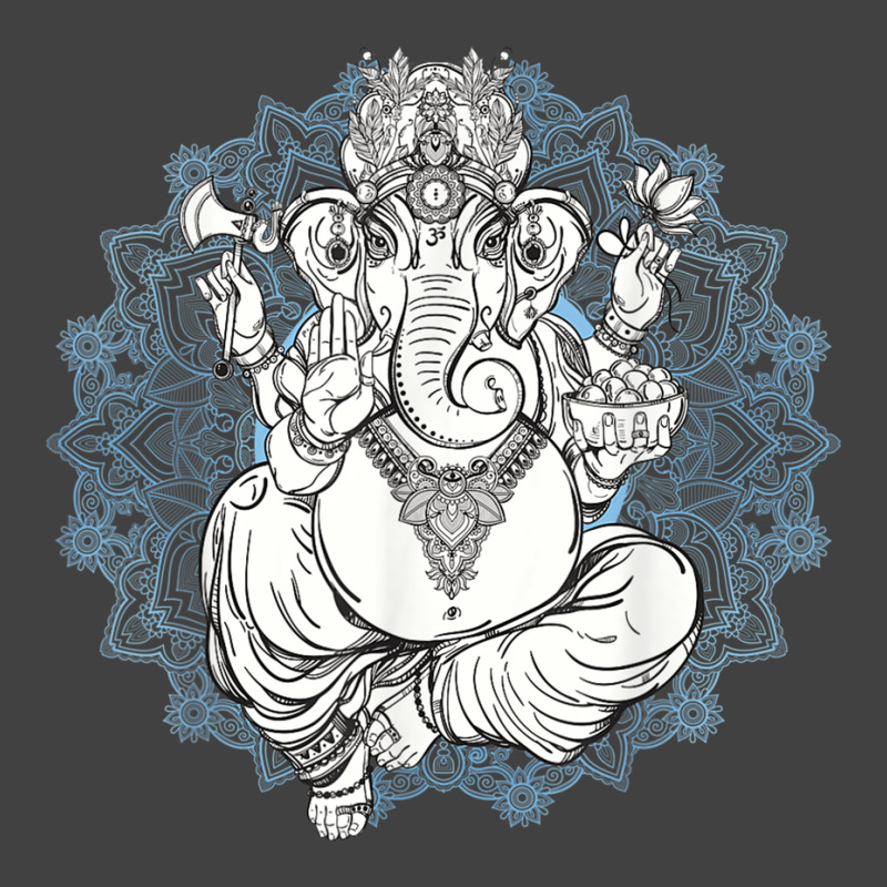 Hindu Elephant God Ganesha Oriental India Henna Tee Vintage T-shirt | Artistshot