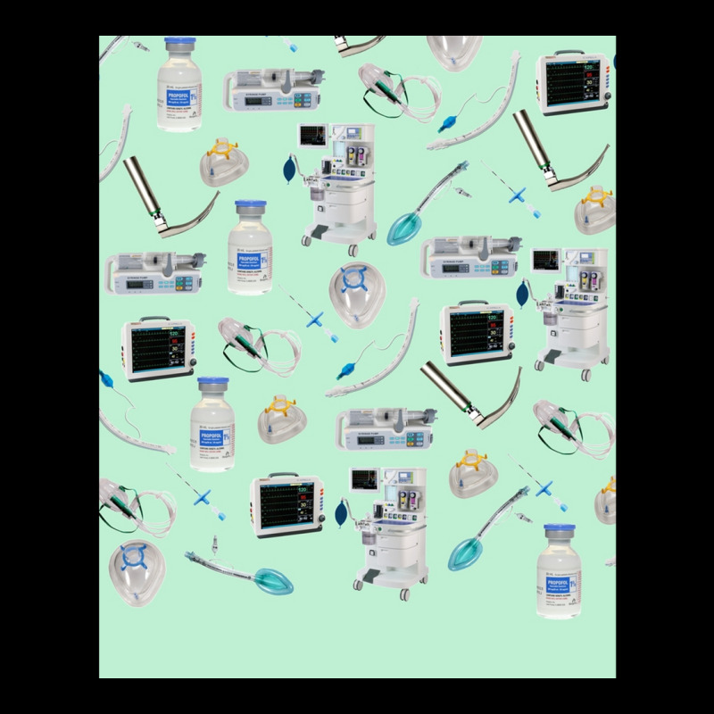 Tools Of The Trade Aero Green Anesthesia  Anaesthesia Graphic Adjustable Cap | Artistshot