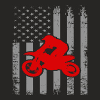 American Biker Ladies Fitted T-shirt | Artistshot