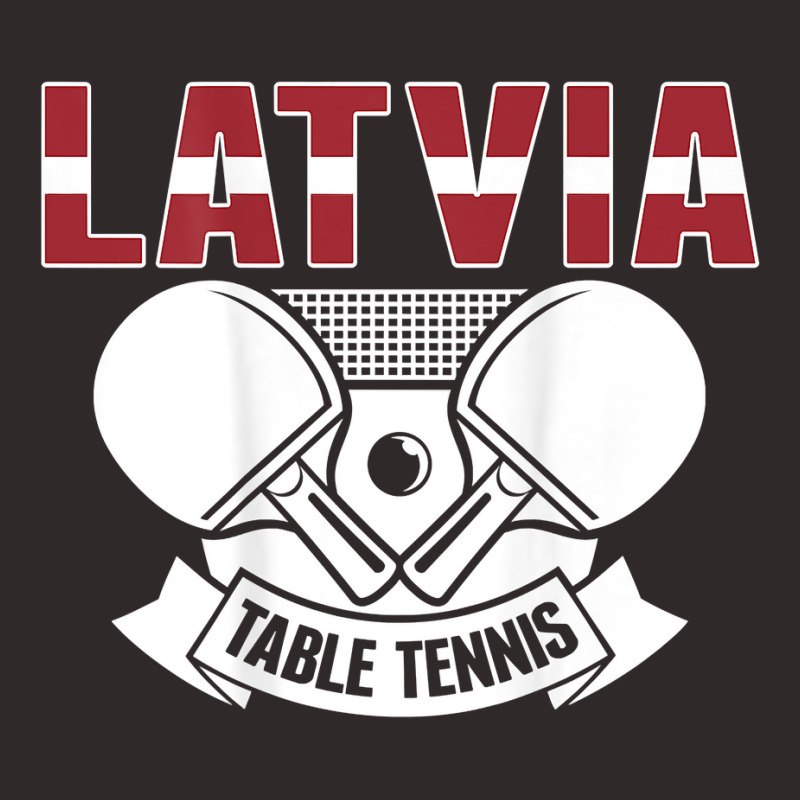 Latvia Table Tennis Lovers   Support Latvian Ping Pong Team T Shirt Racerback Tank by sarlesfo | Artistshot