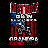 Dirt Bike Grandpa Just Like A Normal V-neck Tee | Artistshot