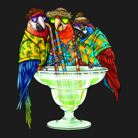 Parrots Drinking Margarita Hawaiian Vacation Birds Hoodie & Jogger Set | Artistshot