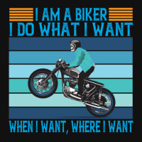 I Am A Biker I Do What I Want Front Car Mat | Artistshot