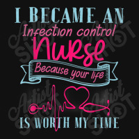 Infection Control Nurse Merch Cute Gifts Icu Nurses Landscape Canvas Print | Artistshot