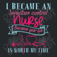 Infection Control Nurse Merch Cute Gifts Icu Nurses Crewneck Sweatshirt | Artistshot