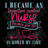 Infection Control Nurse Merch Cute Gifts Icu Nurses Lightweight Hoodie | Artistshot