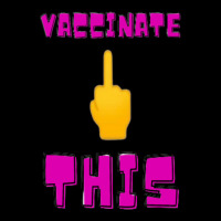 Vaccinate This Middle Finger 1 Kids Cap | Artistshot