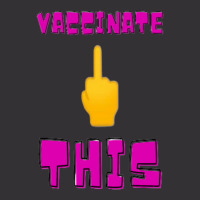 Vaccinate This Middle Finger 1 Vintage Short | Artistshot