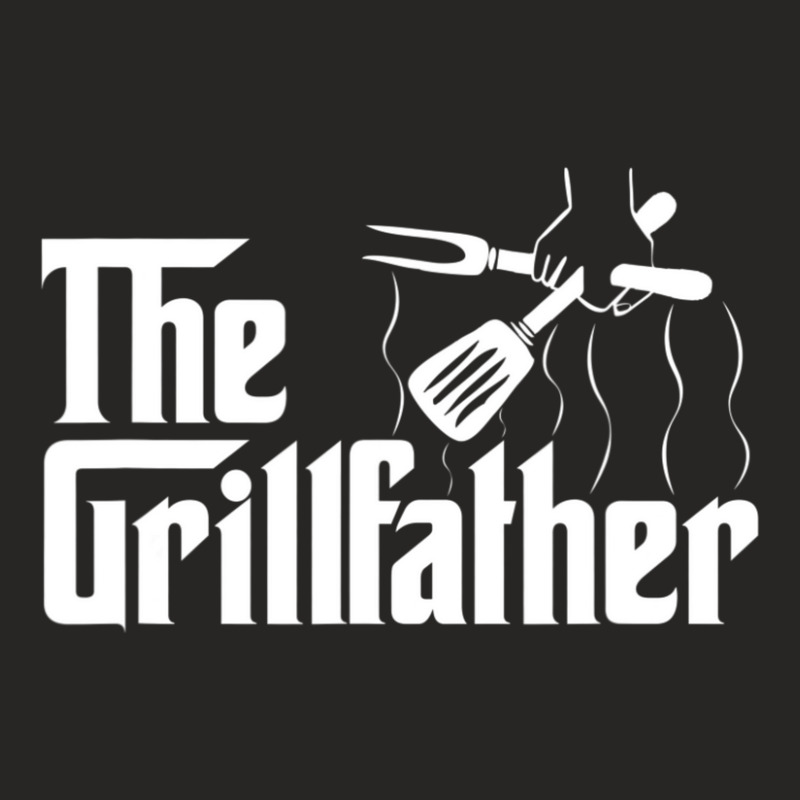 The Grillfather Bbq Grill & Smoker Barbecue Chef Ladies Fitted T-Shirt by Elisaclothing | Artistshot