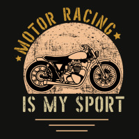 Motor Racing Is My Sport Scorecard Crop Tee | Artistshot