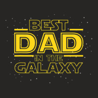 Mens Dad Gift For New Dad, Best Dad In The Galaxy Ladies Fitted T-shirt | Artistshot