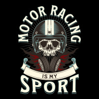 Motor Racing Is My Sport For Men Women Racing Lovers Funny Motorcycle Women's V-neck T-shirt | Artistshot