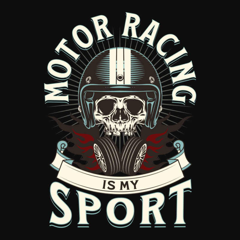 Motor Racing Is My Sport For Men Women Racing Lovers Funny Motorcycle Crop Top by YATRONOTLEY | Artistshot