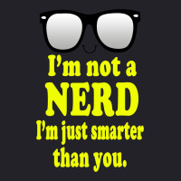 I'm Not A Nerd I'm Just Smarter Than You Unisex Sherpa-lined Denim Jacket | Artistshot