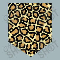 Cheetah Print Pocket Unisex Sherpa-lined Denim Jacket | Artistshot