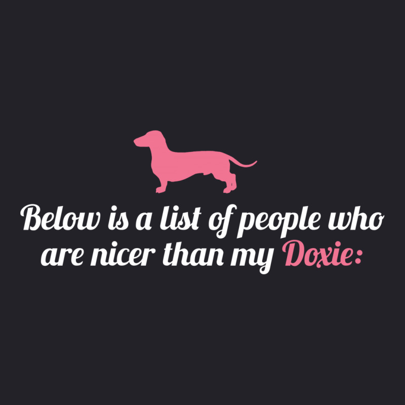 Below Is List Of People Who Are Nicer Than My Doxiet Unisex Sherpa-lined Denim Jacket | Artistshot