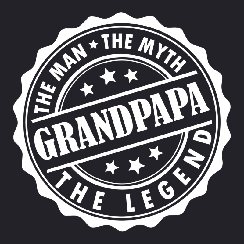 Grandpapa The Man The Myth The Legend Unisex Sherpa-lined Denim Jacket | Artistshot