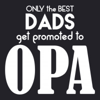 Only The Best Dads Get Promoted To Opa Unisex Sherpa-lined Denim Jacket | Artistshot