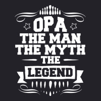 Opa The Man The Myth The Legend Unisex Sherpa-lined Denim Jacket | Artistshot