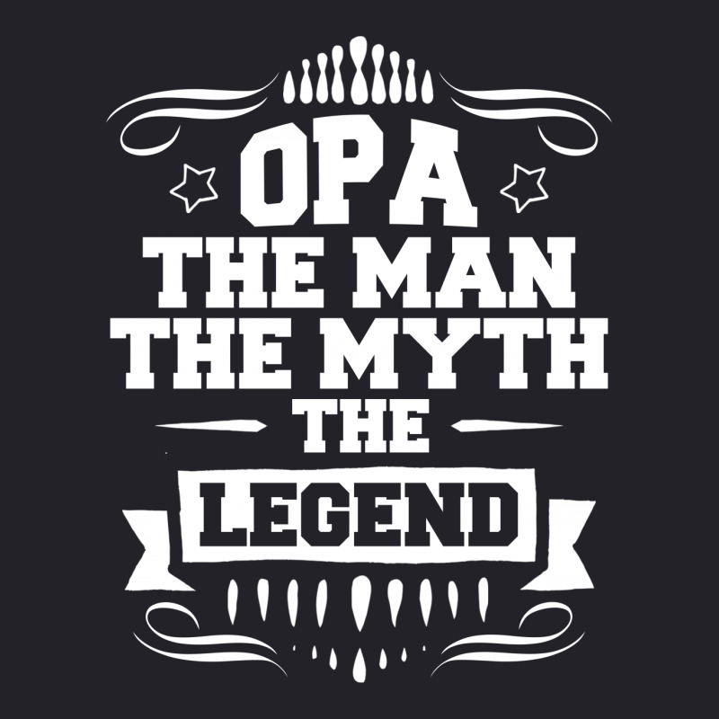 Opa The Man The Myth The Legend Unisex Sherpa-lined Denim Jacket | Artistshot