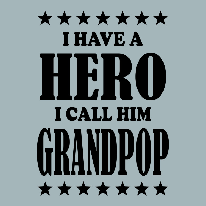 I Have A Hero I Call Him Grandpop Unisex Sherpa-lined Denim Jacket | Artistshot