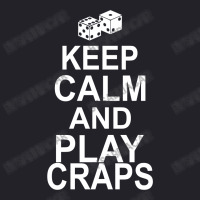 Keep Calm And Play Craps Unisex Sherpa-lined Denim Jacket | Artistshot