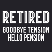 Retired Goodbye Tension Hello Pensiyon Unisex Sherpa-lined Denim Jacket | Artistshot