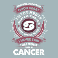 I Never Said I Was Perfect I Am A Cancer Unisex Sherpa-lined Denim Jacket | Artistshot