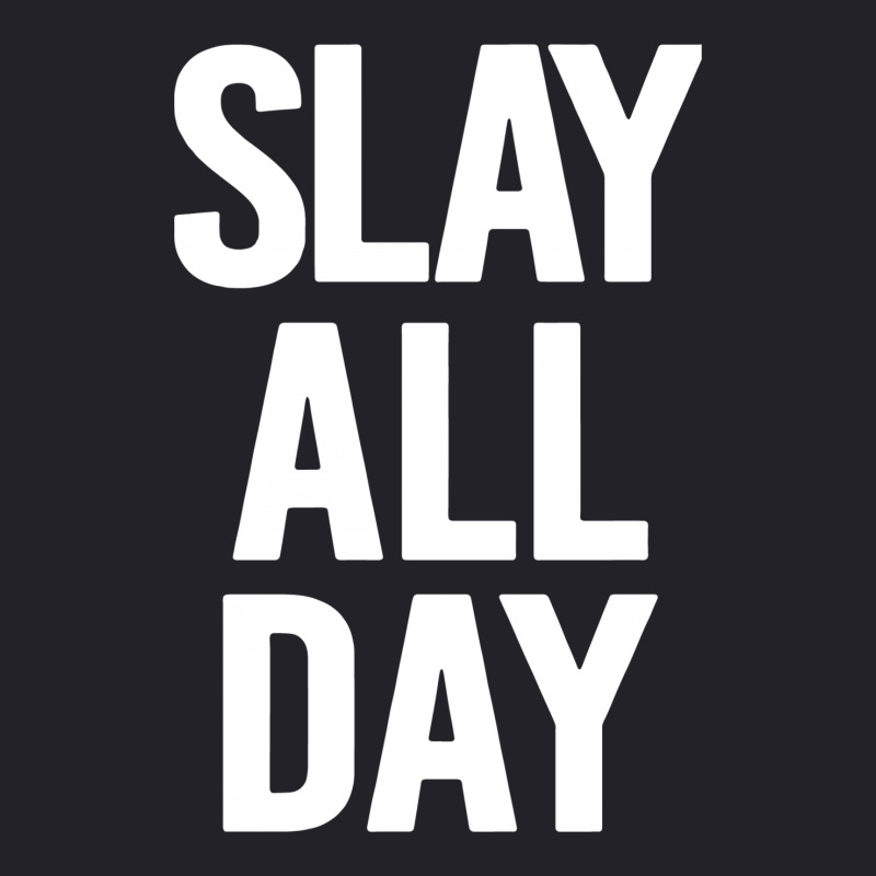 Slay All Day Unisex Sherpa-lined Denim Jacket | Artistshot