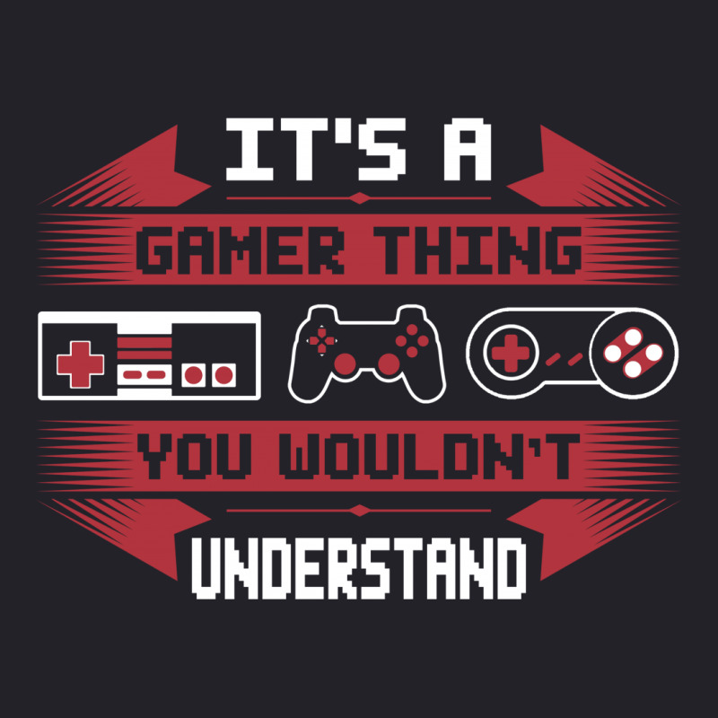 It's A Gamer Thing You Wouldn't Understand Unisex Sherpa-Lined Denim Jacket by tshiart | Artistshot