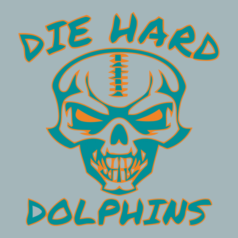 Die Hard Dolphins Unisex Sherpa-lined Denim Jacket | Artistshot