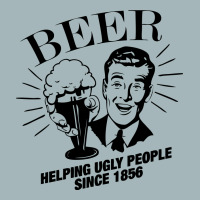 Beer Helping Ugly People Unisex Sherpa-lined Denim Jacket | Artistshot