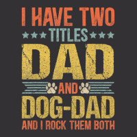 Dog Lover Dad Puppy Father Quote Fathers Day Saying Vintage Hoodie | Artistshot