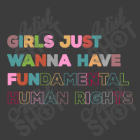 Girls Just Wanna Have Fundamental Rights Vintage Men's Polo Shirt | Artistshot