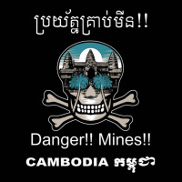 Danger!! Mines!! Cambodian Khmer Bouge Landmine Awareness Premium T Sh Toddler 3/4 Sleeve Tee | Artistshot