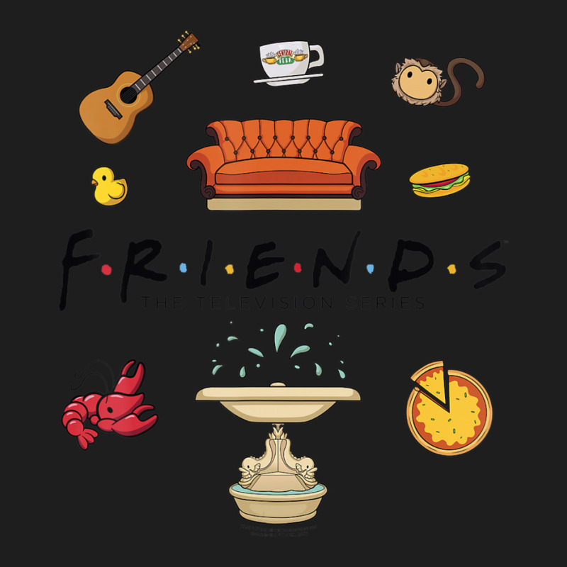 Friends Chibi Doodles Classic T-shirt by mckeebeckett3l9yxd | Artistshot