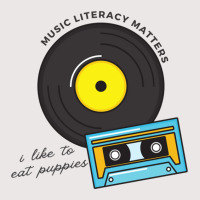 Yeah Music Literacy Matters I Like To Eat Some Puppies Pocket T-shirt | Artistshot