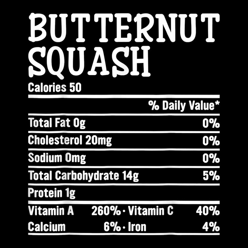 Thanksgiving Christmas Food Facts Butternut Squash Nutrition T Shirt Youth Jogger by dorman | Artistshot