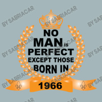 No Man Is Perfect Except Those Born In 1966 Unisex Sherpa-lined Denim Jacket | Artistshot