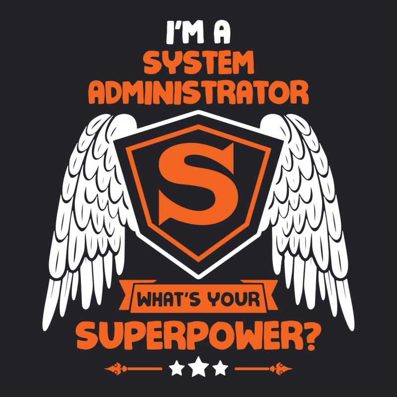 I'm A System Administrator What's Your Superpower ? Unisex Sherpa-Lined Denim Jacket by tshiart | Artistshot