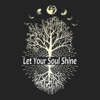 Phases Of The Moon Let Your Soul Shine Tree 3/4 Sleeve Shirt | Artistshot